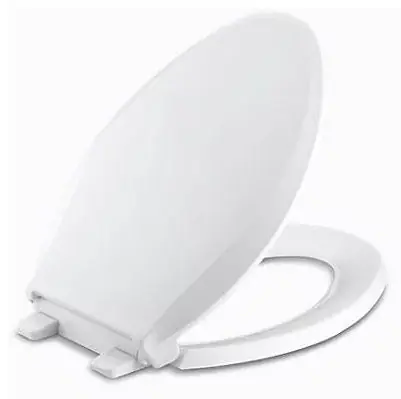 SK0483295-US20260702-105043-0 Kohler K-4636-0 Cachet, Quiet-Close, Q3 18-1/16 in L x 14-3/16 in W Toilet Seat - Image 1