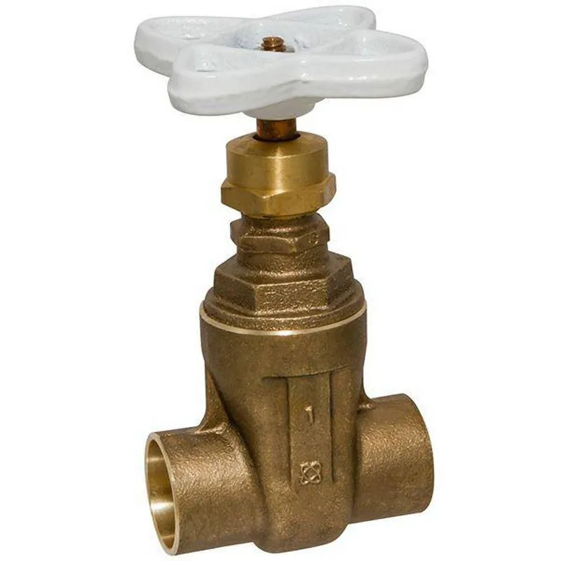 SK0483381-US20260702-105043-0 Nibco NJ0J0XB S-113-LF 1-1/4 in. Bronze Full Port Solder Gate Valve - Image 1