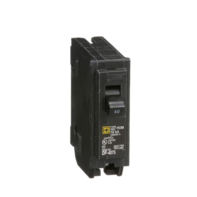 Square D HOM140 120/240 Volt 40 Amp Miniature Circuit Breaker
