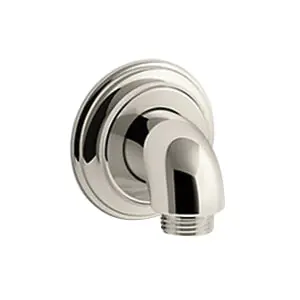 SK0483513-US20260702-105043-0 Kohler K-22173-SN Kohler Bancroft Brass 1/2 inch NPT Wall Supply Elbow, Vibrant Polished Nickel - Image 1