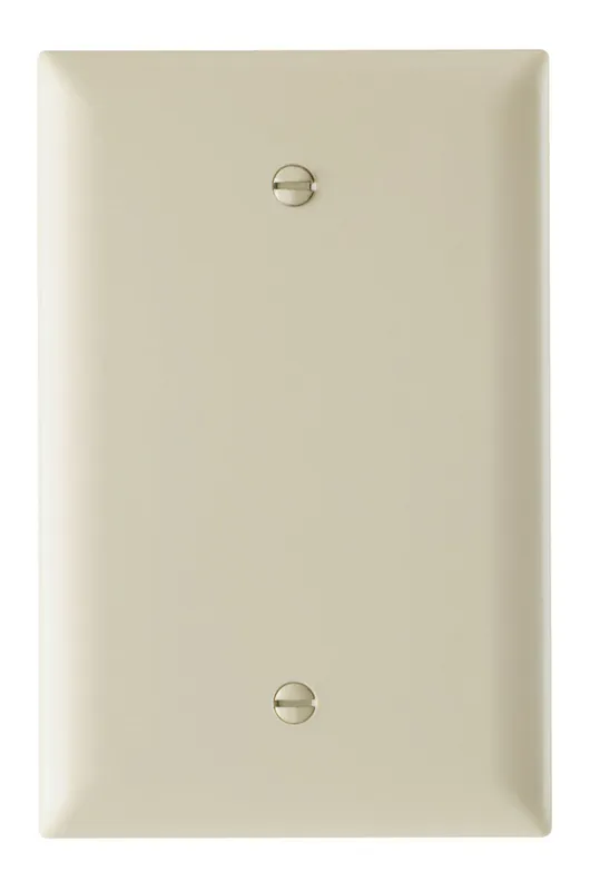 Legrand TPJ13LA Pass & Seymour TPJ13-LA Jumbo Blank Wall Plate Light Almond