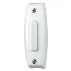 Broan PB7LWH Pushbutton Lighted in White
