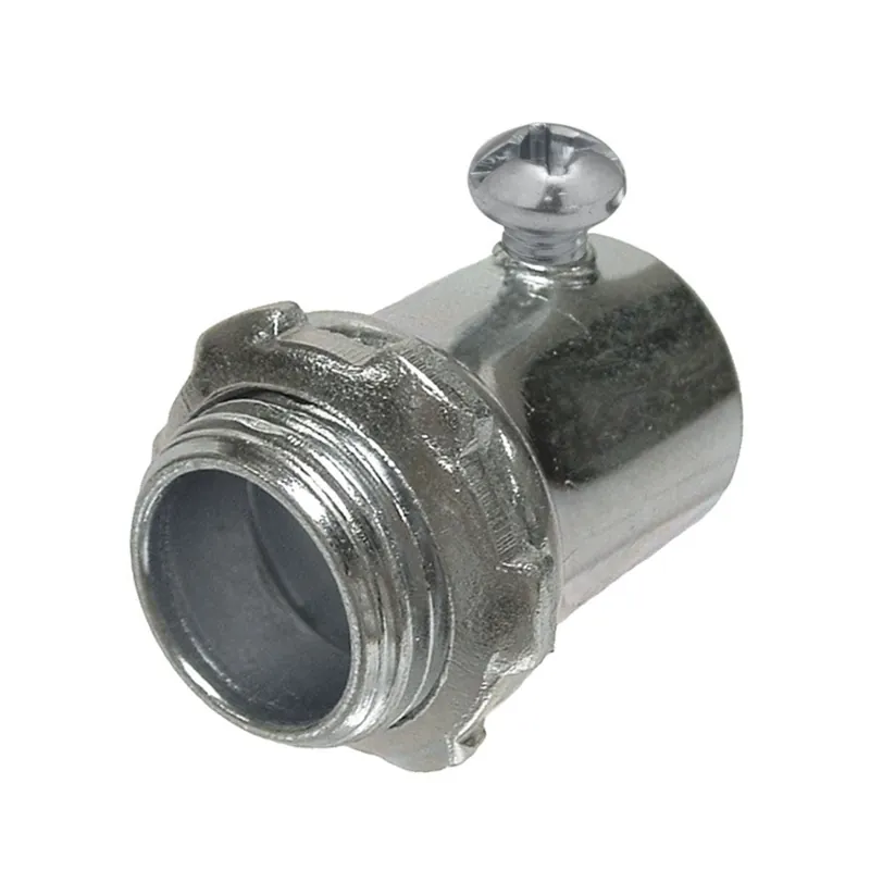 SK0483591-US20260702-105043-0 Hubbell 2142 3 Connector RGD/EMT Set Screw, Steel - Image 1