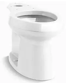 Kohler K-80020-0 Highline Comfort Height Toilet Bowl Only, 1.28 gpf, White