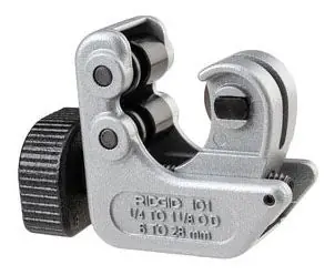 SK0483651-US20260702-105043-0 Ridgid 40617 Close Quarter Cutter 1/4 to 1-1/8 inch Aluminum Brass Copper Plastic Tubing - Image 1