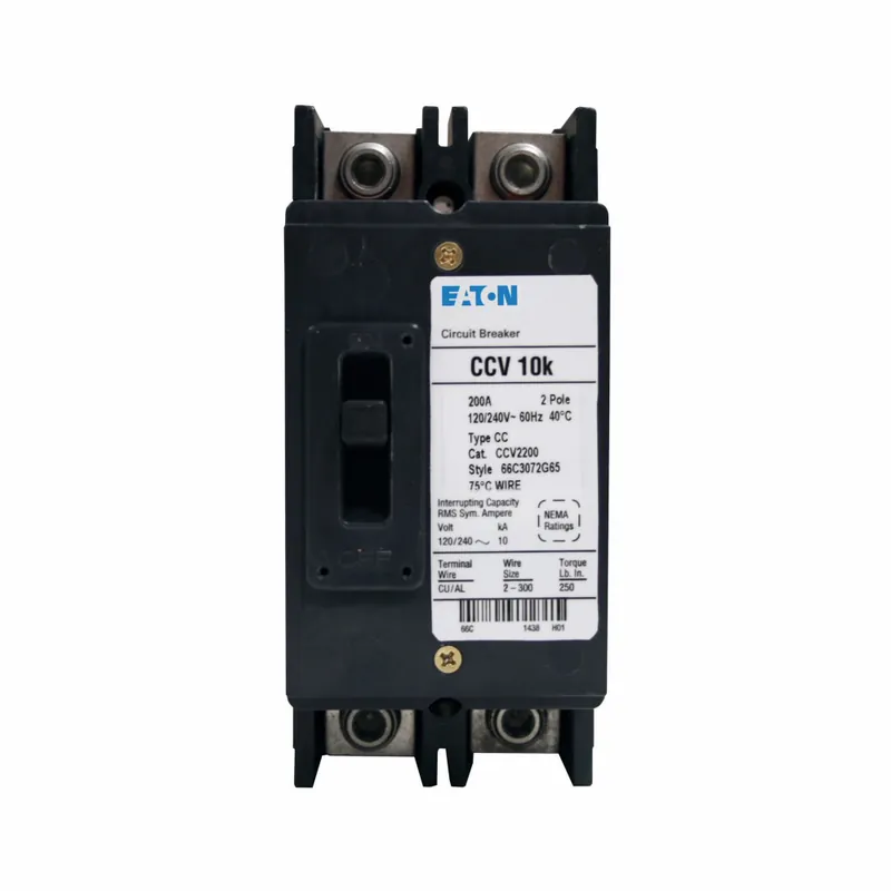 SK0483653-US20260702-105043-0 Eaton CCV2150 CCV Breaker 150A/2 Pole - Image 1