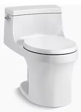 SK0483699-US20260702-105043-0 Kohler K-4007-0 Kohler San Souci 1.28 gpf AquaPiston Flush One-Piece Round Front Toilet, White - Image 1