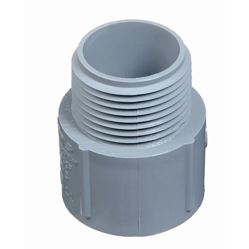 SK0483892-US20260702-105043-0 ABB E943N Non-Metallic Terminal Adapter 4 in (Male x Socket Thread) PVC - Image 1