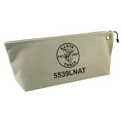 SK0483950-US20260702-105043-0 Klein 5539LNAT Canvas Bag with Zipper, Large Natural - Image 1