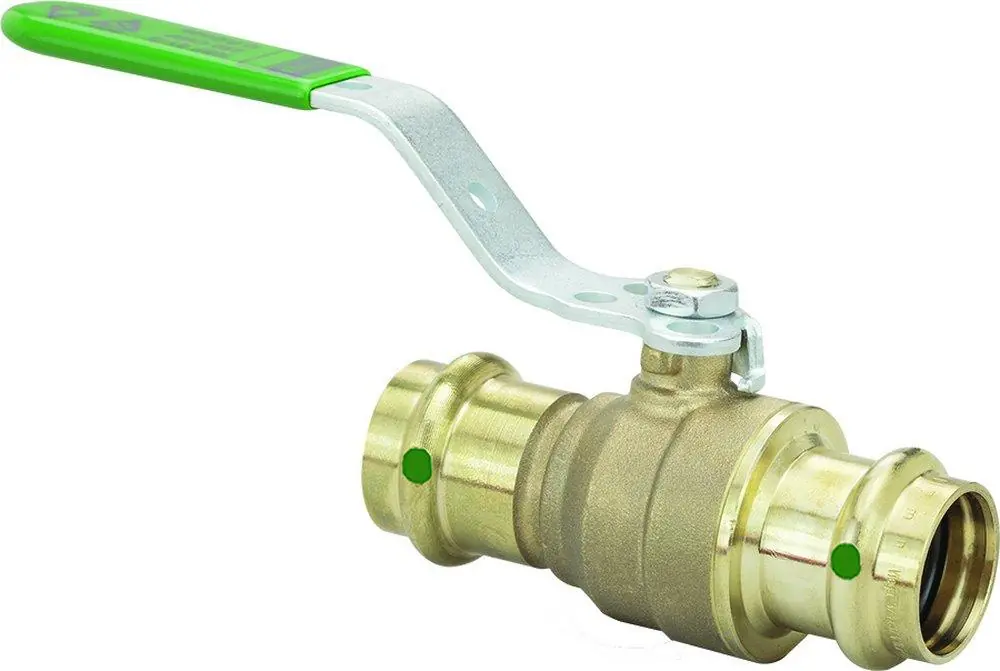 SK0483967-US20260702-105043-0 Viega 79928 ProPress 3/4 in. Bronze Full Port Press Ball Valve - Image 1