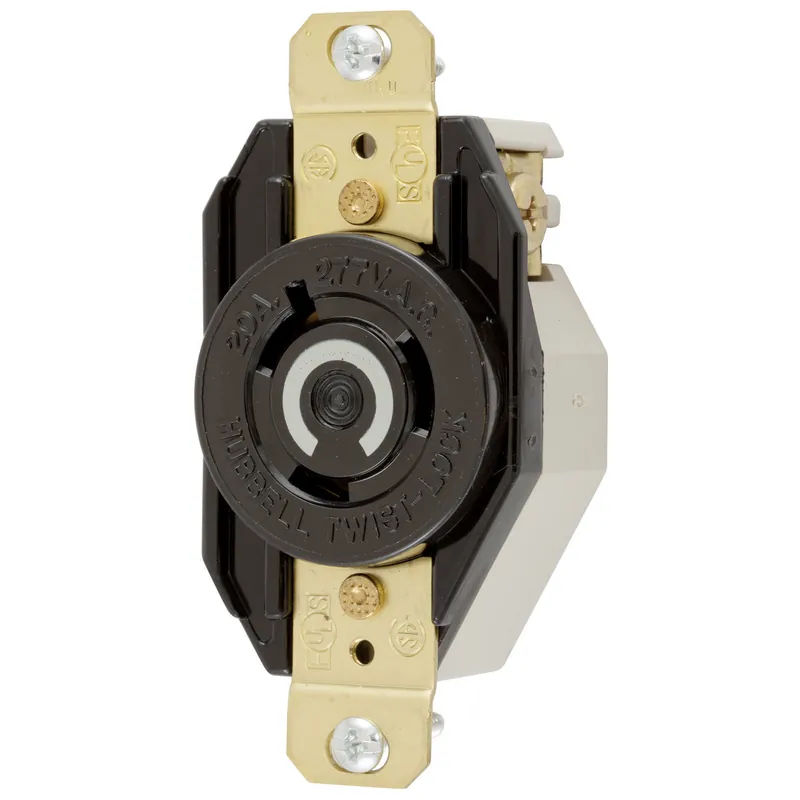 SK0484068-US20260702-105043-0 Hubbell HBL2330 HUB 2P-3W-20A-277V RCPT - Image 1