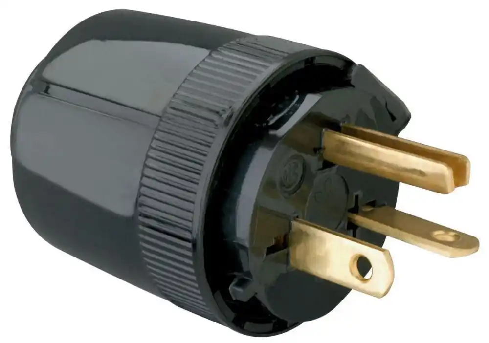 Pass & Seymour 5864BK Straight Blade Plug 20A 250V REPLACEMENT MPN