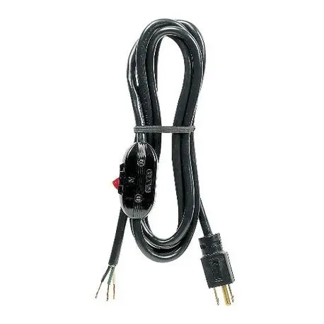 SK0484357-US20260702-105043-0 Cord 01950.70.01 Carol, Power Supply Replacement Cords, 3 Conductors, 14 AWG, 8 FT. - Image 1