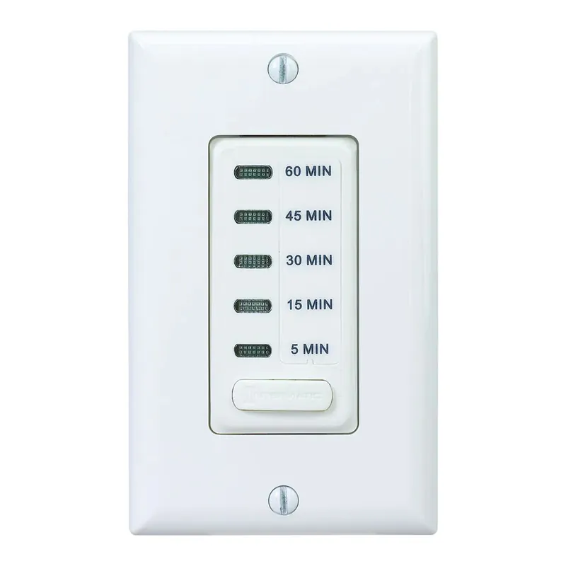 Intermatic EI205W Electronic Countdown Timer 120 Volt 5/15/30/45/60 Minute