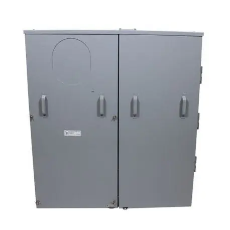 GE TSDR840UFCU Ringless Meter Socket Load Center, 120/240 VAC, 400 A, 1 Phase, NEMA 3R Enclosure