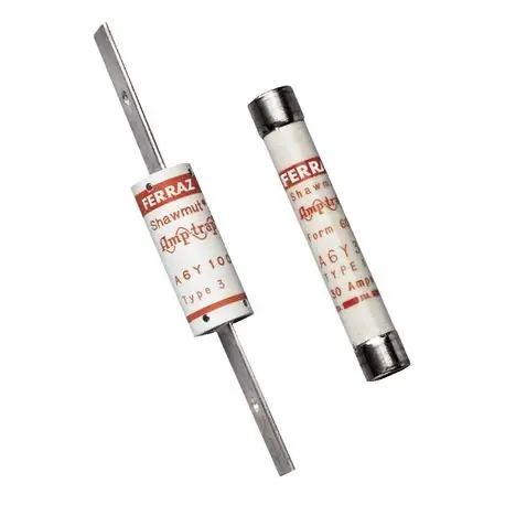 Mersen A6Y10-11 Current Limiting Fuse 10 A 600 VAC/500 VDC 100/200 kA Interrupt