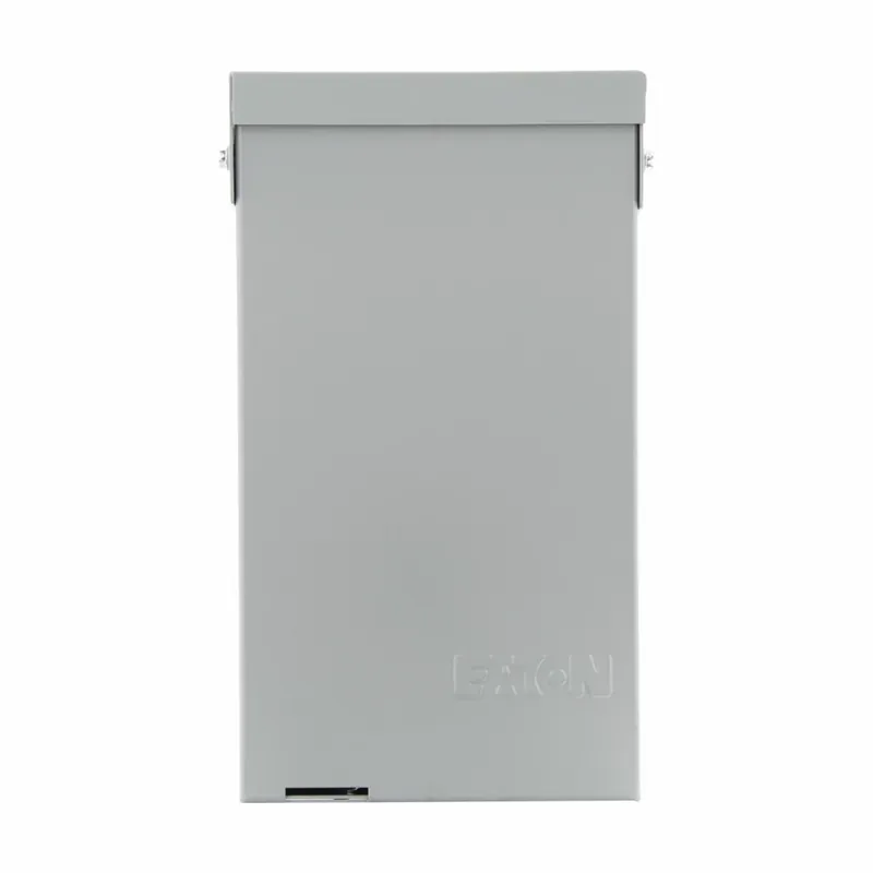 Eaton DPU222RGF15WTST Non-Fusible Pullout Air Conditioning Disconnect 60A 15A Ground Fault Self-Test