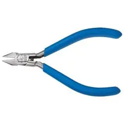 SK0484766-US20260702-105043-0 Klein D295-4C Midget Diagonal Cutting Pliers, Flush, 4-Inch - Image 1