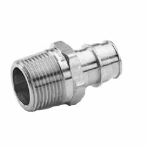 SK0484891-US20260702-105043-0 Rehau 499807-001 1/2 x 1/2 inch Brass PEX Expansion x MPT Adapter - Image 1