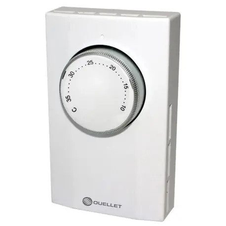 Ouellet OTL222 Mechanical Thermostat DPST Thermostat 41 to 90 deg F