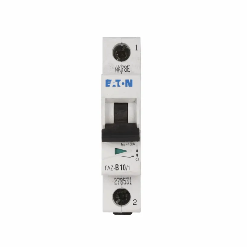 SK0484945-US20260702-105043-0 Eaton FAZ-C15/1-SP Miniature Circuit Breaker, 15 Amp, 1 Pole, 277V - Image 1