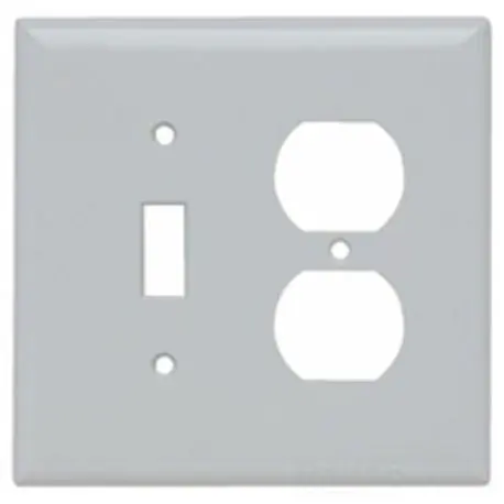 SK0484979-US20260702-105043-0 Crouse-Hinds 2038W-BOX EWD 2038W-BOX Wallplate 2G Toggle/D - Image 1