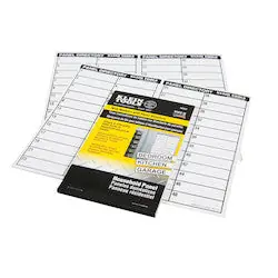 SK0484987-US20260702-105043-0 Klein 56255 Wire Markers-Household Electric Panel w/Directory - Image 1