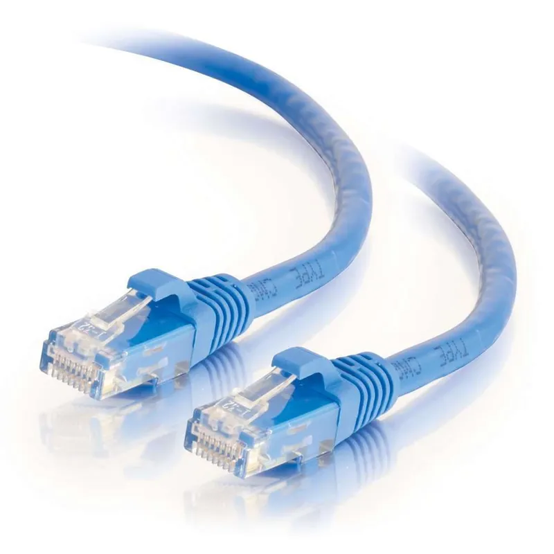 Legrand 576-110-007 QUIKTRON 7FT BLU SNAGLESS C6 CM