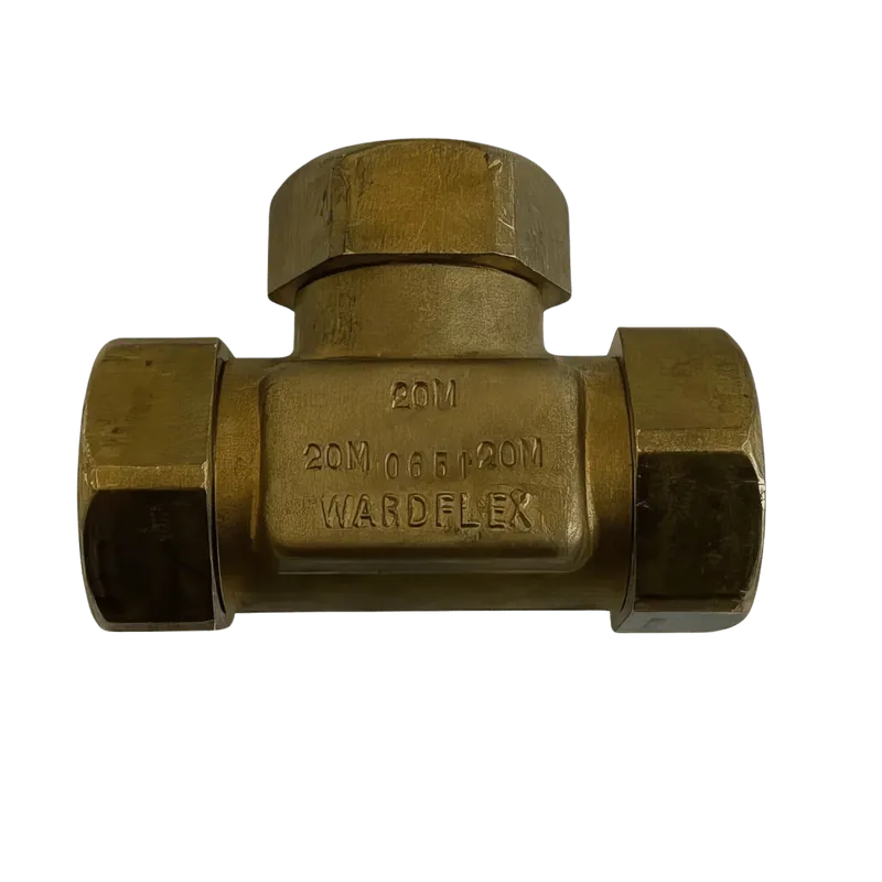 Ward Manufacturing WFTF Wardflex 3/4 inch 20A Brass Tee