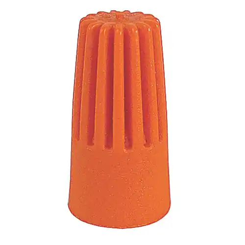 SK0485283-US20260702-105043-0 ABB 331P Thomas & Betts 331P 18 to 14 AWG Orange Copper Polypropylene Shell Wire Connector - Image 1