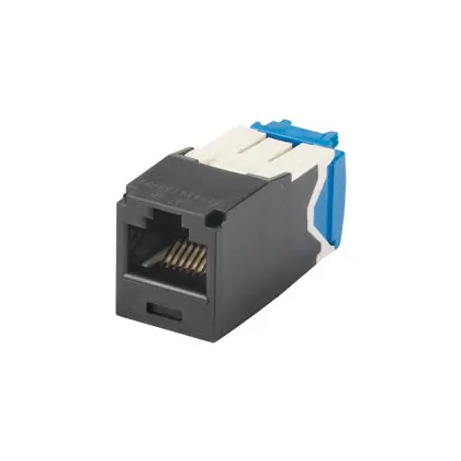 SK0485295-US20260702-105043-0 Panduit CJ6X88TGBL 10Gig PanNet TX6A Jack Module 8-Position 1 Port - Image 1