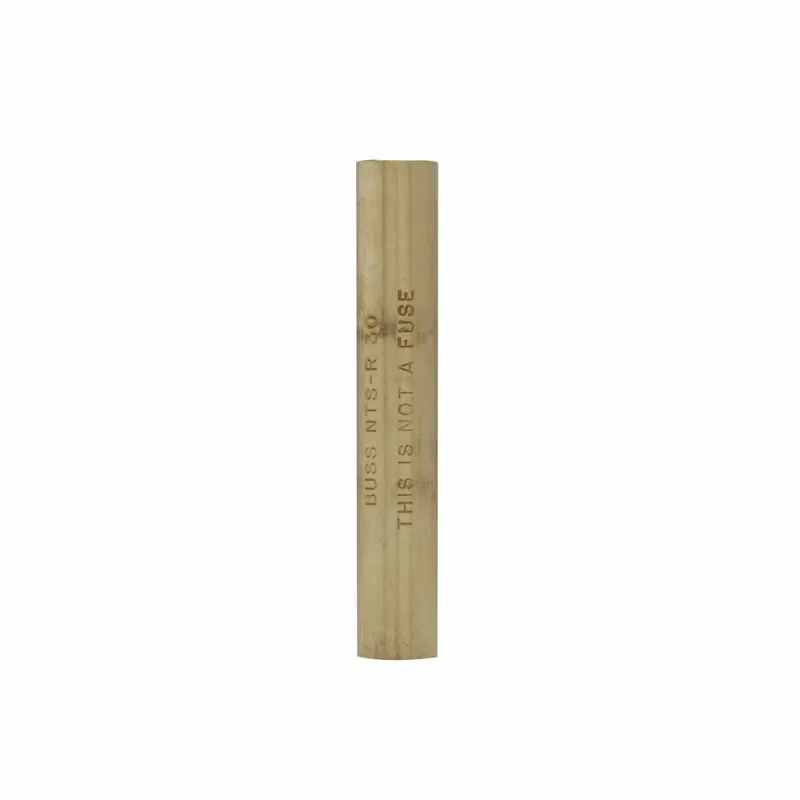 Eaton NTS-R-30 Buss Neutral Dummy Fuse, 1 to 30 A, 600 V, Class: H/R, Cartridge Body