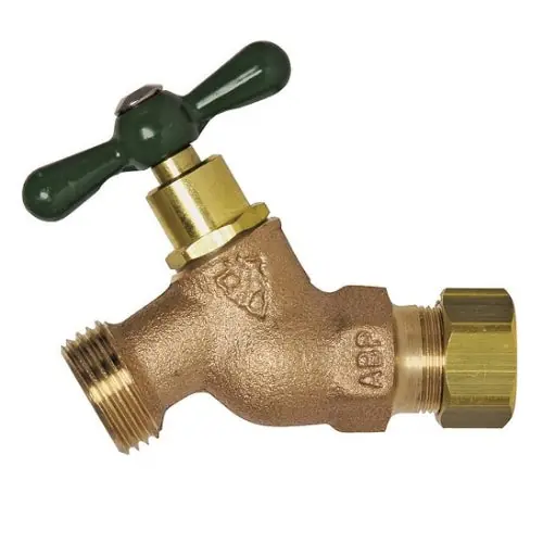 Arrowhead Brass 254CCLF Lead Free Hose Bibb 1/2 inch x 3/4 inch
