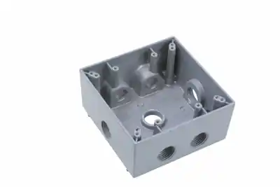 Legrand WPB282 WP BOX 2G 7 HOLE 1/2 GY