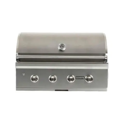 Coyote Outdoor Living C2C36LP Coyote Outdoor C Series 80000 BTU 35-1/2 inch x 25-1/2 inch x 23 inch Liquid Propane Stainless Steel Built-In Gas Grill