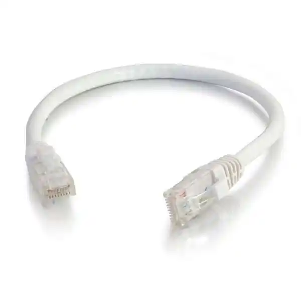 Legrand 576-125-007 Quiktron 7ft Q-Series Patch Cord, Cat6, Booted - White