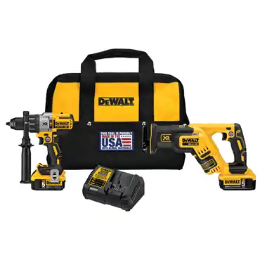 SK0485906-US20260702-105043-0 DeWalt DCK294P2 Hammerdrill Reciprocating Saw Kit 20V MAX Cordless - Image 1