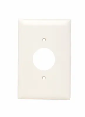 Legrand TPJ7LA Pass & Seymour Jumbo 1Gang Wall Plate Single Receptacle Light Almond