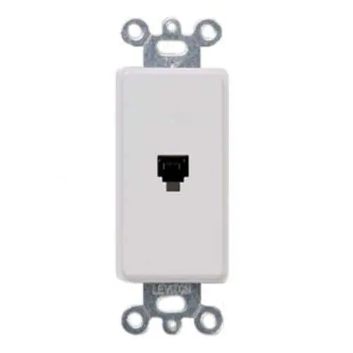 SK0486047-US20260702-105043-0 Leviton 40649-W Phone Faceplate Insert Power Size 1 Pack Replacement MPN - Image 1