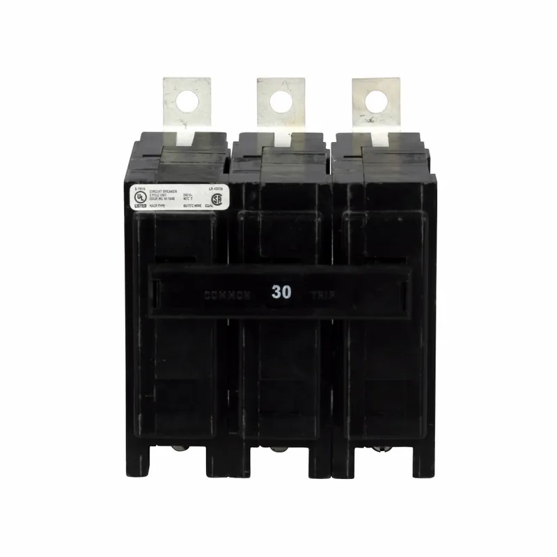 Eaton QBHW3030H Miniature Circuit Breaker 240 VAC 30 Amp 3 Pole