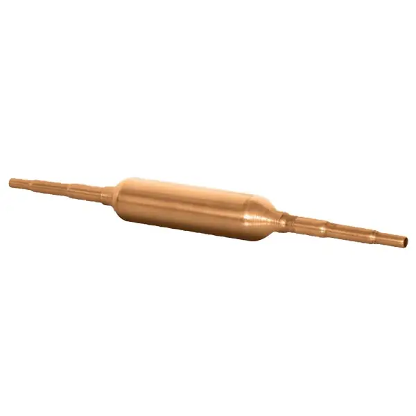 SK0486391-US20260702-105043-0 Parker 032092-01 Liquid Line Service Drier, 1/4 in Solder, 3/4 in Dia, 7.31 in Overall Length, 500 psi - Image 1