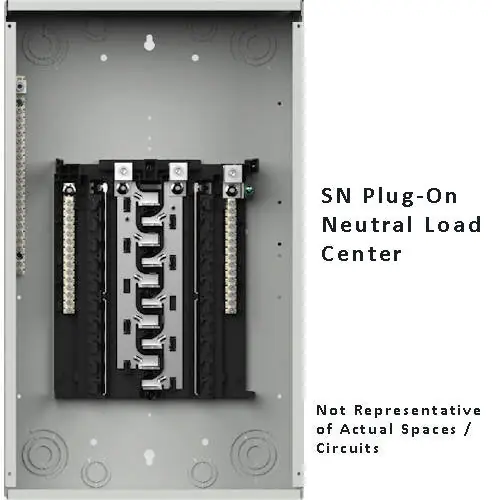 SK0486454-US20260702-105043-0 Siemens SNW2040L1200 200A Main Lug Load Center 20 Spaces 40 Circuits - Image 1