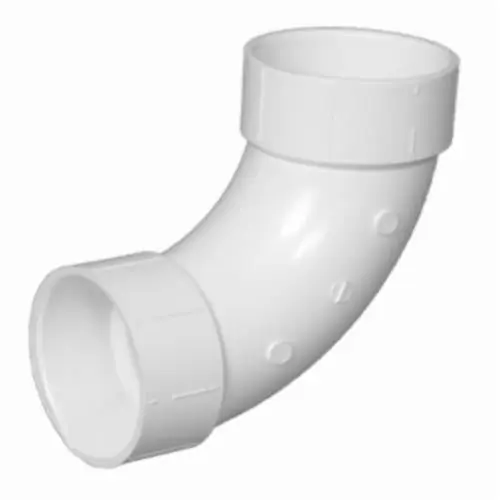 SK0486459-US20260702-105043-0 Charlotte Pipe 3046 Long Sweep DWV 90 deg Bend 6 in Hub SCH 40/STD PVC - Image 1