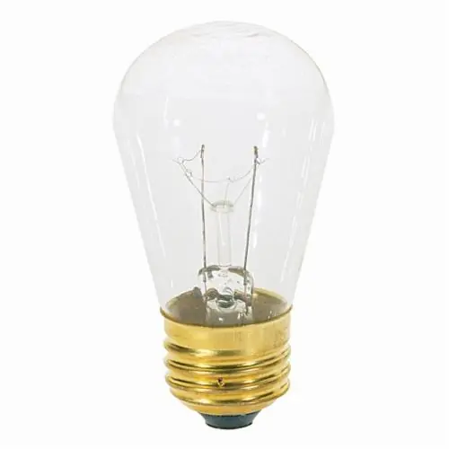 SATCO S3965 Dimmable Incandescent Lamp 11 W Medium Lamp Base S14 Shape