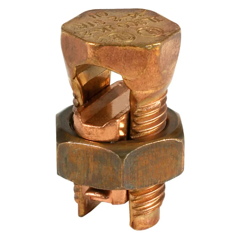 SK0486483-US20260702-105043-0 ILSCO IK-6 Copper Split Bolt, Conductor Range for Equal Main & Tap 6 Sol - 10 Sol, UL, CSA - Image 1