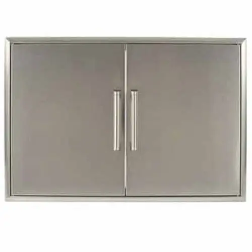 SK0486560-US20260702-105043-0 Coyote Outdoor Living CDA2436 3 inch D x 35-1/2 inch x 24 inch Stainless Steel Hinged Double Access Door - Image 1