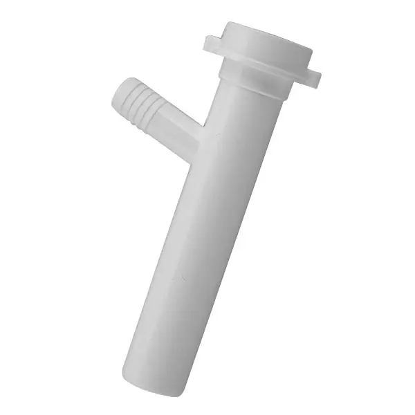 SK0486636-US20260702-105043-0 JB Industries 917DS12PVC Branch Tailpiece With Spout, 1-1/2 in Pipe, 8 in L, Replacement MPN 917DS12PVC - Image 1