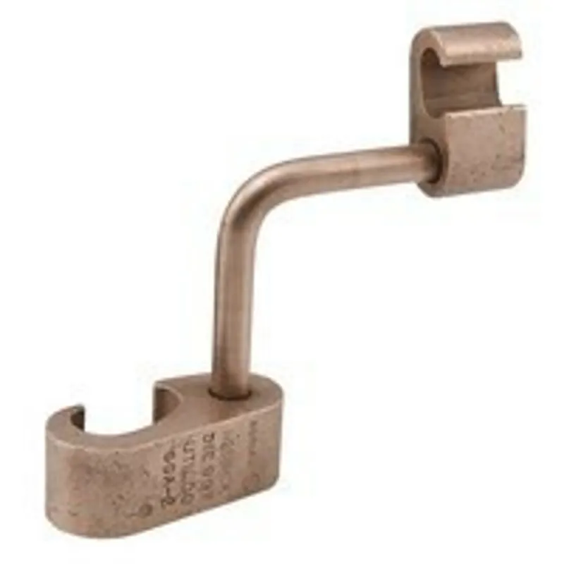 SK0486674-US20260702-105043-0 ILSCO GGA-2 Grid Connector, 1 AWG to 250 kcmil Conductor, 1/2 to 5/8 in Rod - Image 1