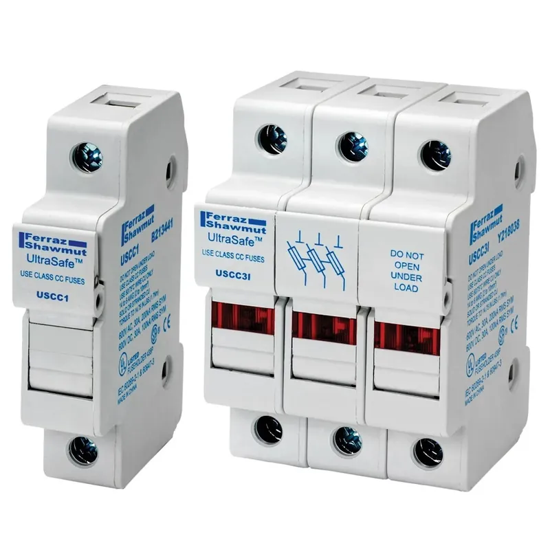SK0486705-US20260702-105043-0 Mersen USCC1I-DC24 Fuse Holder 24VDC 30A 1 Pole - Image 1