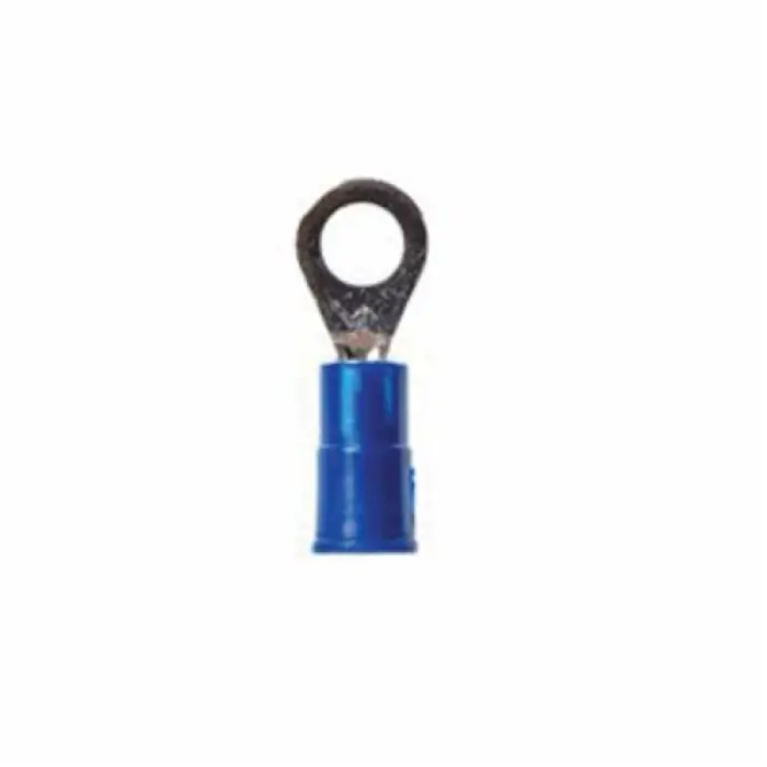 SK0486828-US20260702-105043-0 Highland RV14-6Q Insulated Standard Ring Terminal 16 to 14 AWG Conductor 0.8 in L - Image 1
